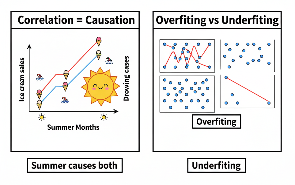 Common Pitfalls and Misconceptions in Regression