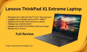Lenovo ThinkPad X1 Extreme best laptop for Coding