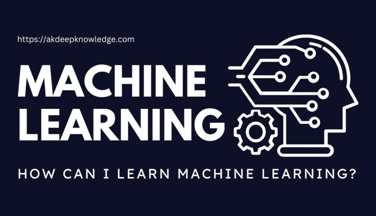 how can i learn machine learning