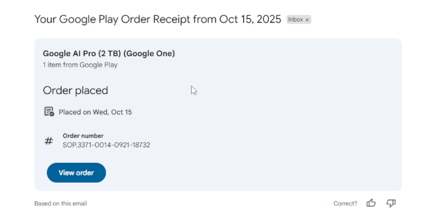 Google One 2TB Offer
