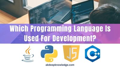 Which programming language is used for development
