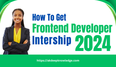 frontend developer internship